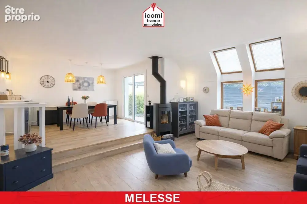 Ille-et-vilaine - melesse (35520) - a vendre - maison contemporaine t6 de 150m² avec 4/5 chambres et espace de vie en rez de jar - photo 4