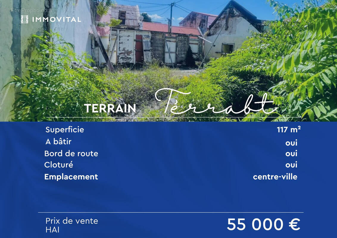 Terrain à BASSE-TERRE