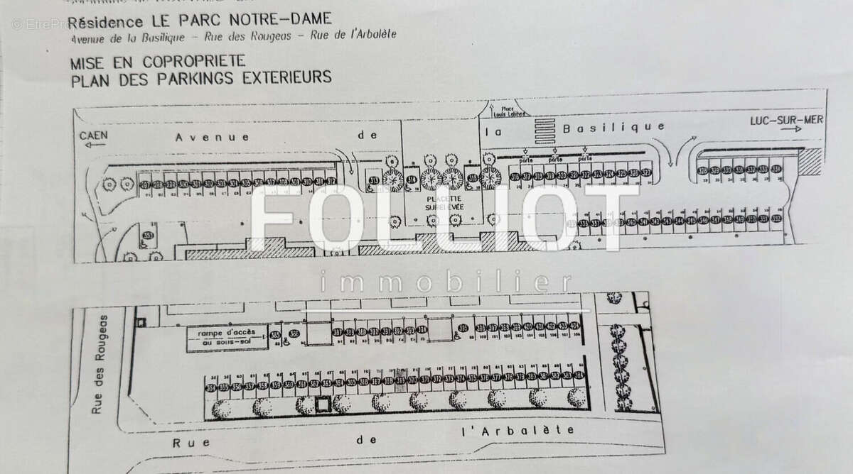 Parking à DOUVRES-LA-DELIVRANDE