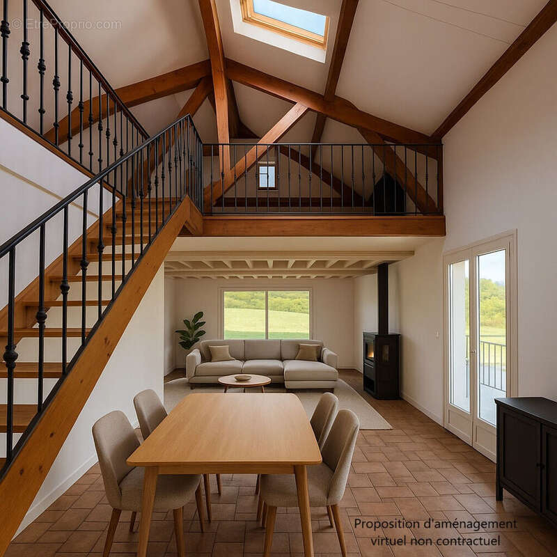 Photo 2 - Maison à VILLIEU-LOYES-MOLLON