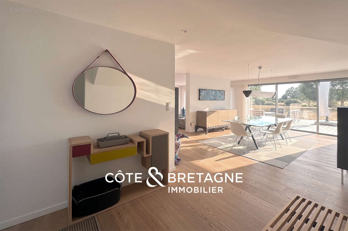Maison d’architecte a theix-noyalo dans le morbihan  réf : 2026154 - photo 5