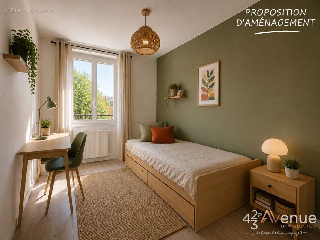 Appartement 3 pièces 57 m² à vendre à Saint-Etienne (42000) - photo 3