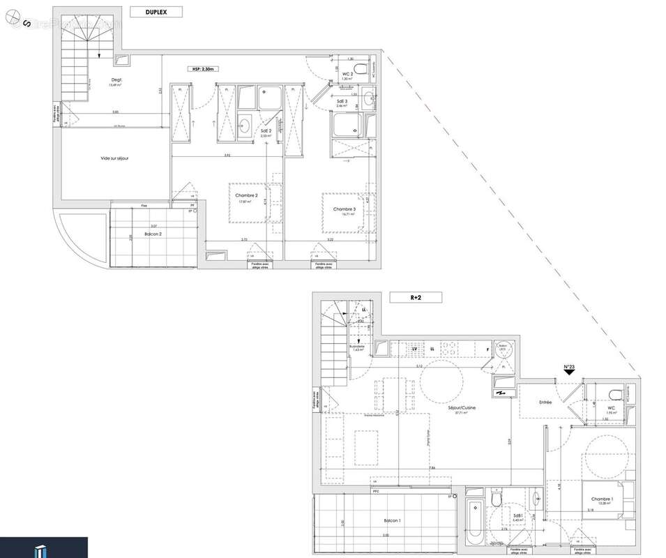 Antibes - proche centre & plages -- duplex neuf 4 pièces 114 m2 - photo 4