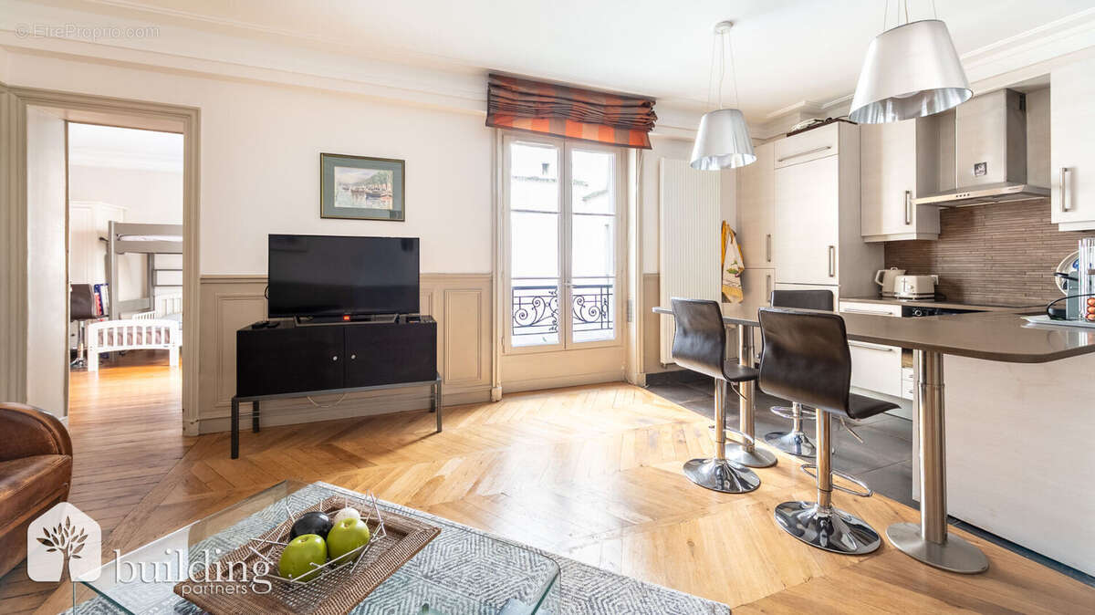 Ternes-Maillot Paris 17ème - Appartement 3 pièces 62 m² - photo 4