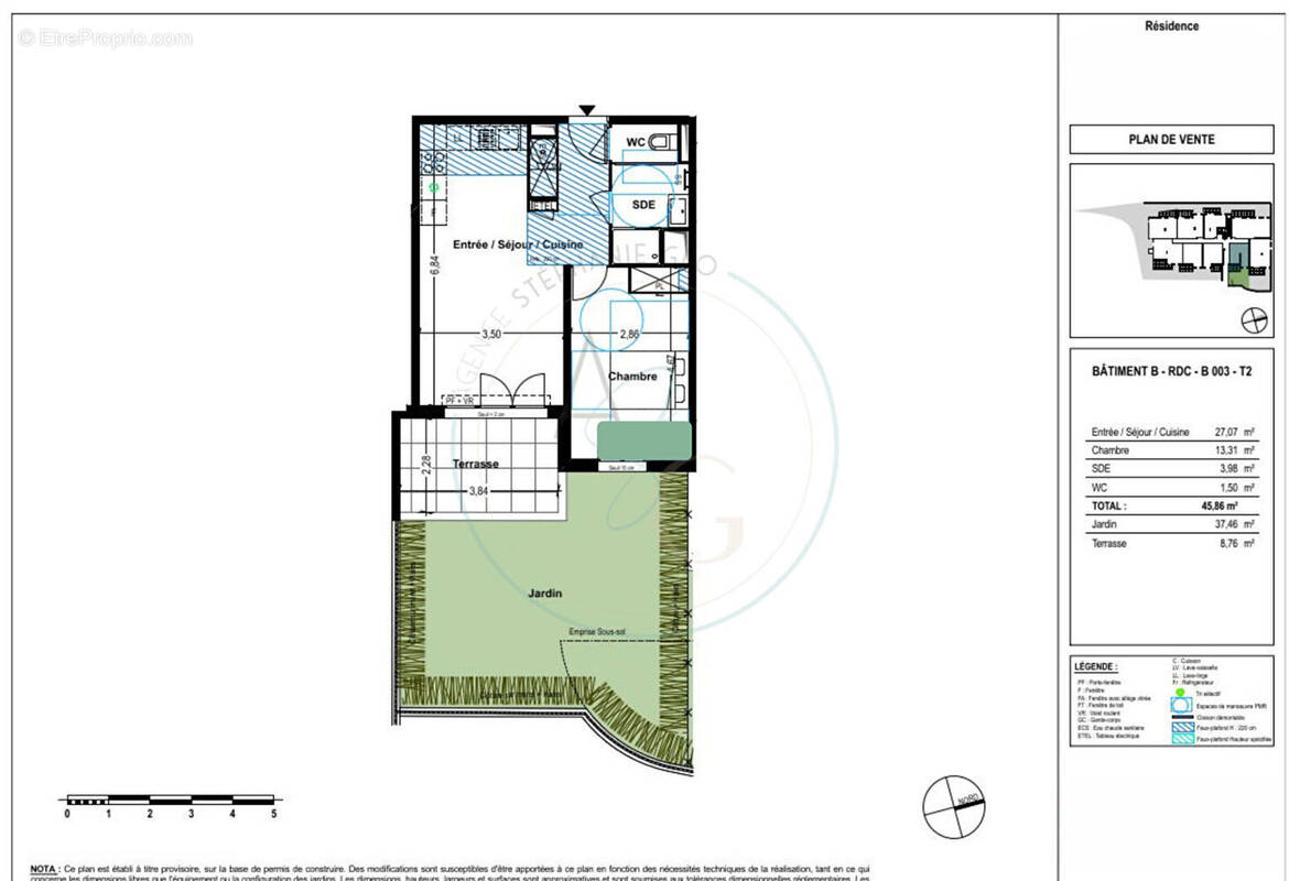 Appartement à COGOLIN
