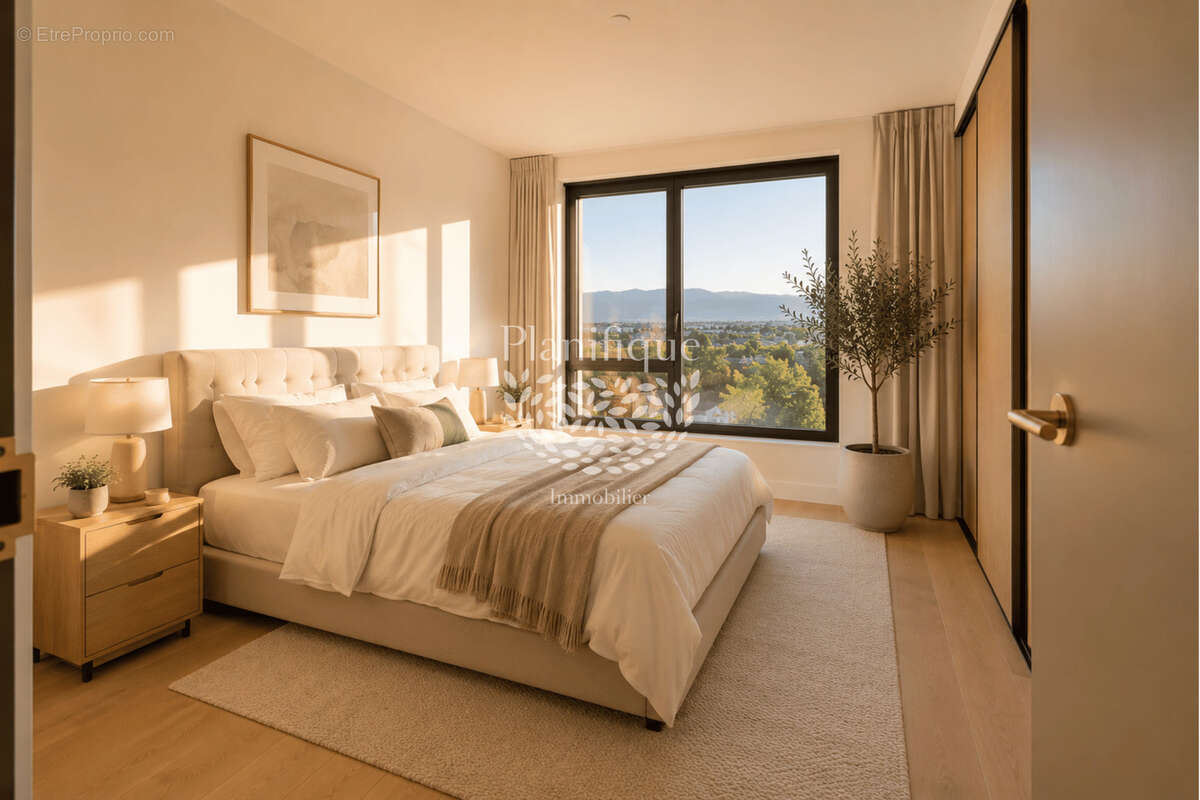 Ferney-Voltaire : sublime cinq pièces avec double balcon aux portes de la Suisse - photo 6