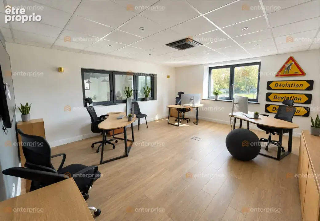 À vendre – bureaux rénovés – hénin-beaumont – parcelle indépendante – disponibilité immédiate - photo 7