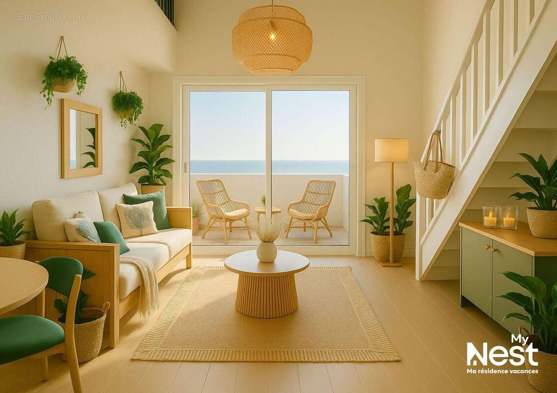 Pièce à vivre - Appartement à SETE