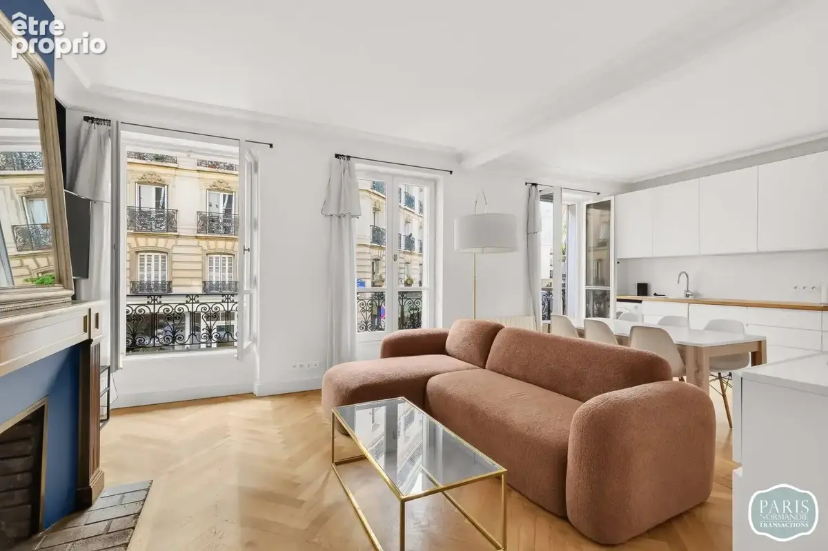 Paris 8ème - Bel appartement Haussmannien de 62,18m2 Carrez - photo 4