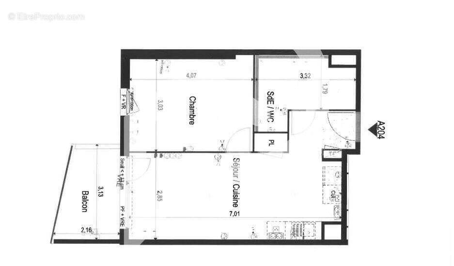 Appartement à MARSEILLAN