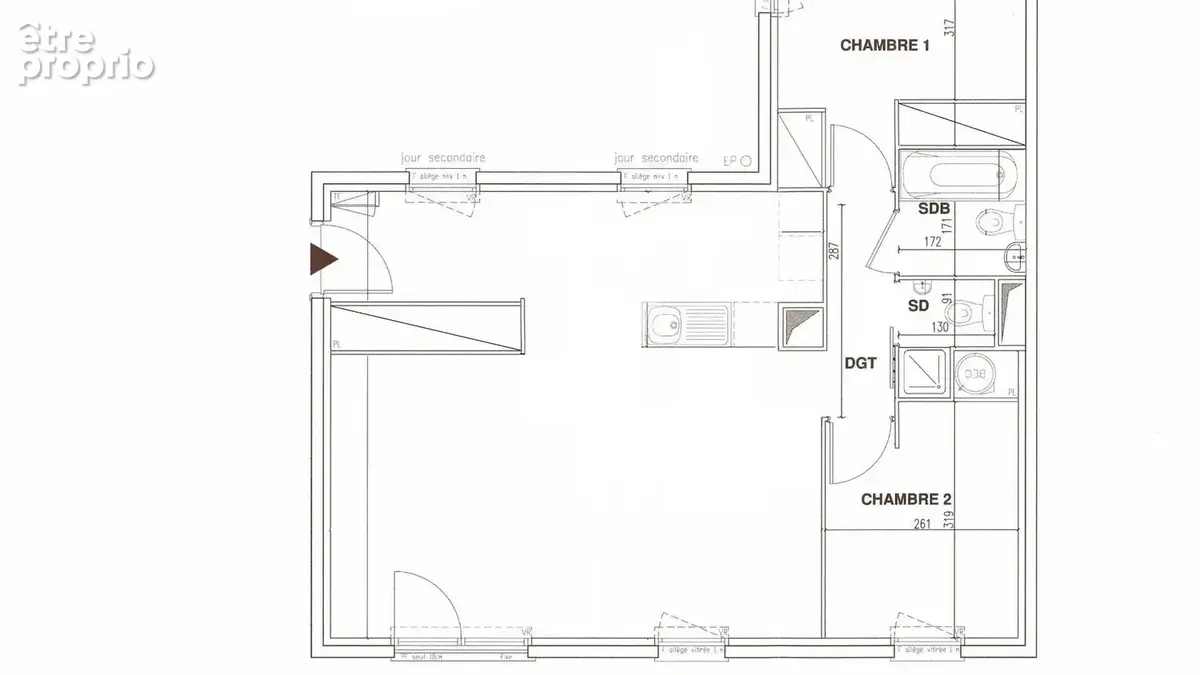 Appartement 67m² à nanterre - photo 8