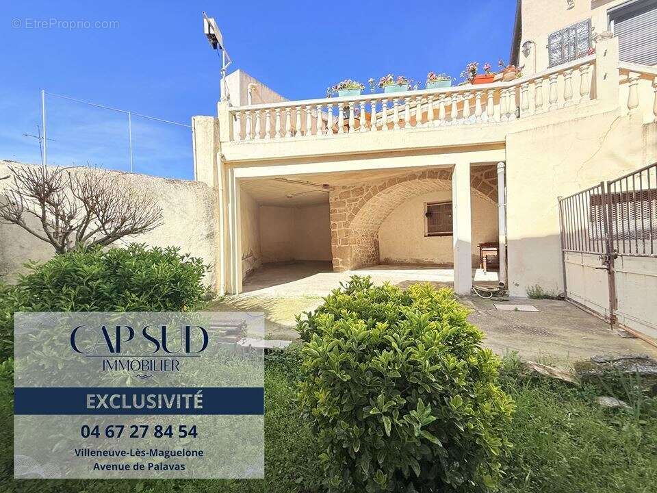 Maison à VILLENEUVE-LES-MAGUELONE