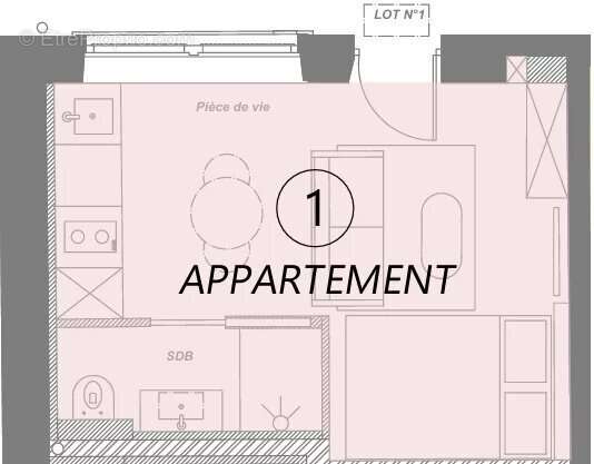 Appartement à LYON-1E