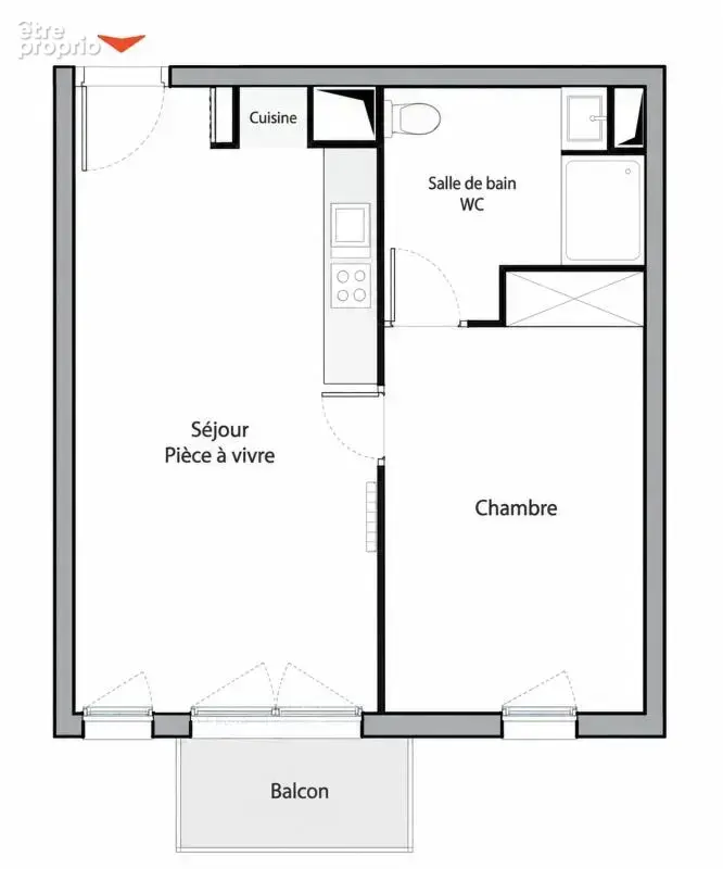 Appartement - photo 7