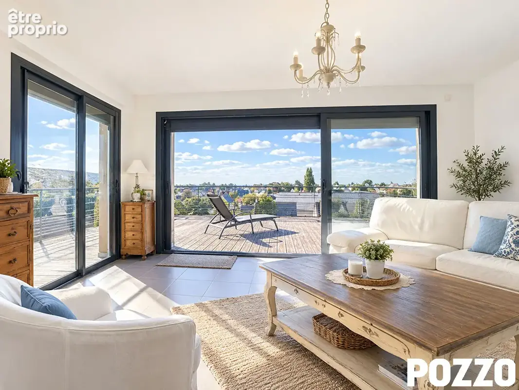 Appartement Donville Les Bains 3 pièce(s) 73 m2 - VUE MER - TERRASSE 87 M² - ASCENSEUR - GARAGE - photo 2
