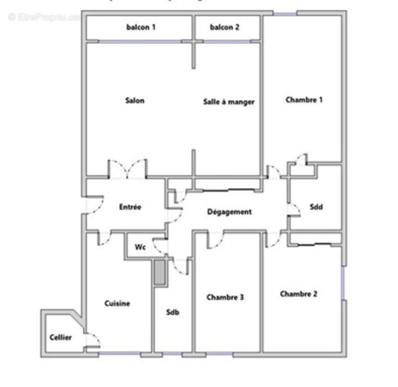 Appartement à LE PECQ