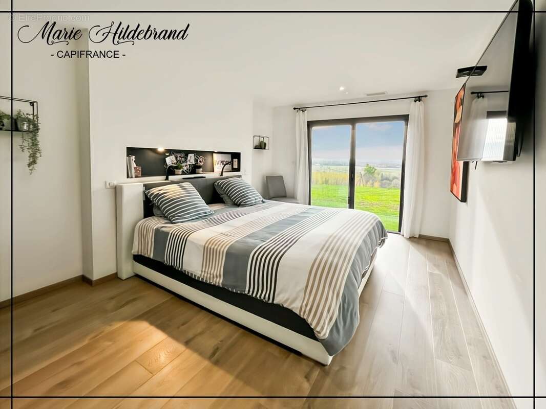 Propriété contemporaine – vue dominante, parc de près d’1 hectare & piscine - photo 14