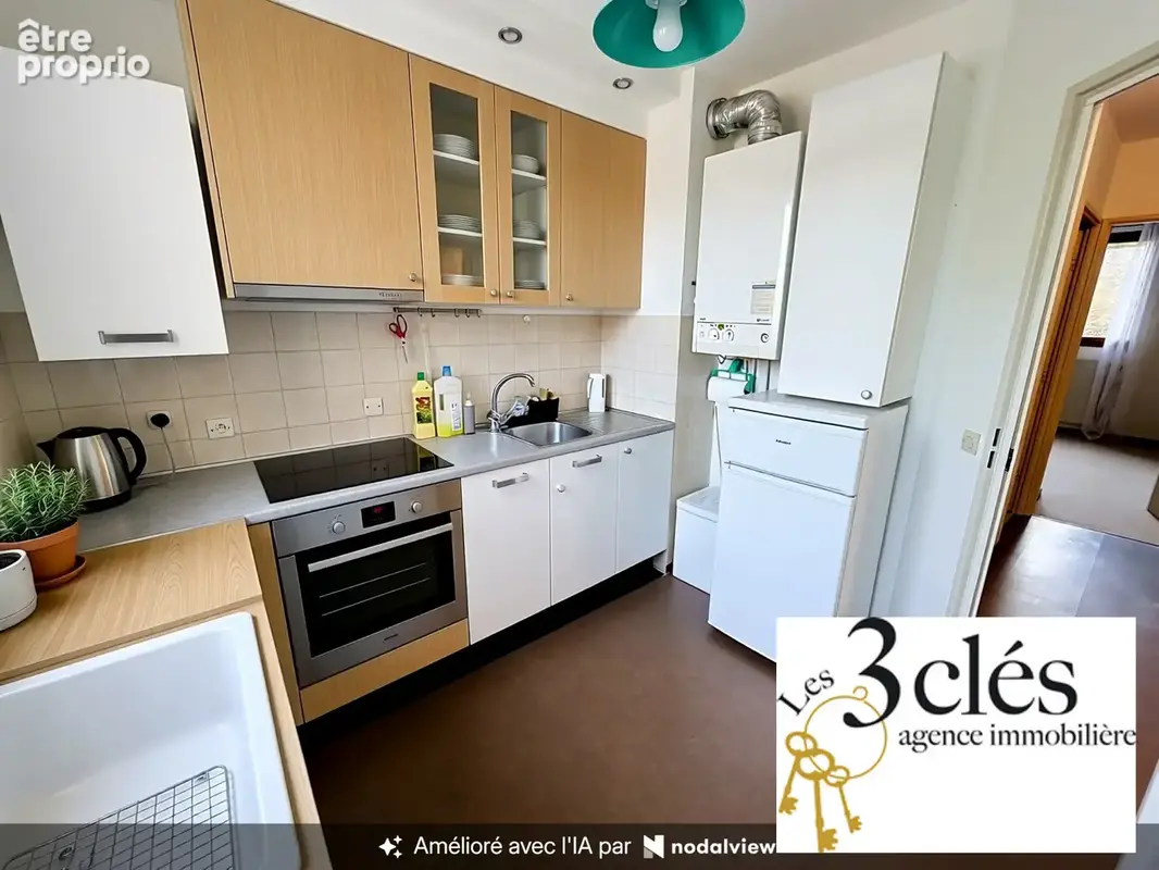 T2 de 44,40 m2 avec terrasse, jardin et garage - photo 3