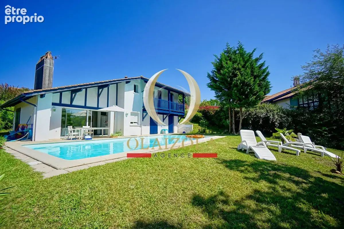 BASSUSSARRY : Maison avec piscine, vue dégagée et au calme au sein du Golf du Makila - photo 12