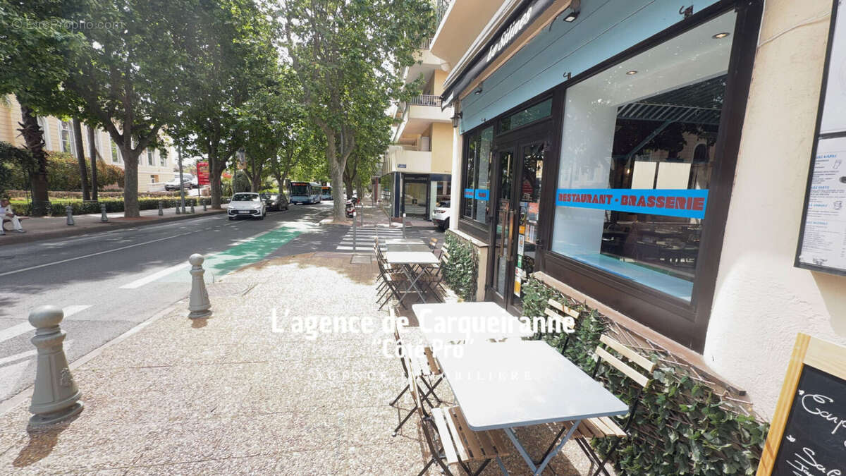 Semi-exclusivite fonds de commerce brasserie-bar-restaurant 200 m2 licence iv idealement situe dans le centre de hyeres - photo 5