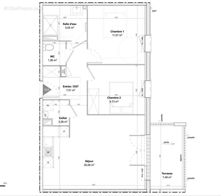 Appartement à LINXE