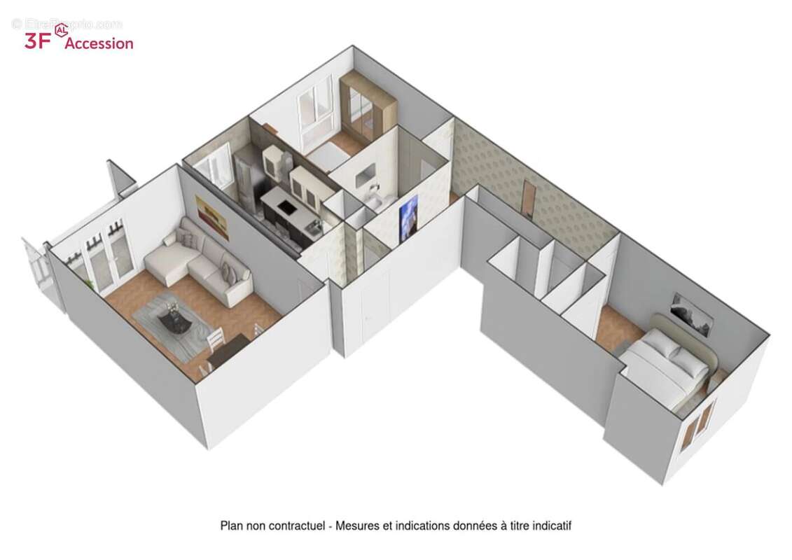 Appartement à ISSY-LES-MOULINEAUX
