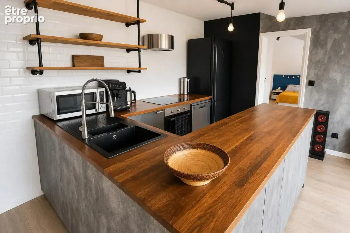 Appartement atypique et lumineux de 51m2 au dernier étage - photo 5
