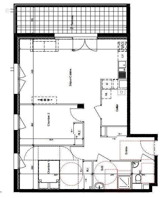 Appartement à ROCHE-LA-MOLIERE