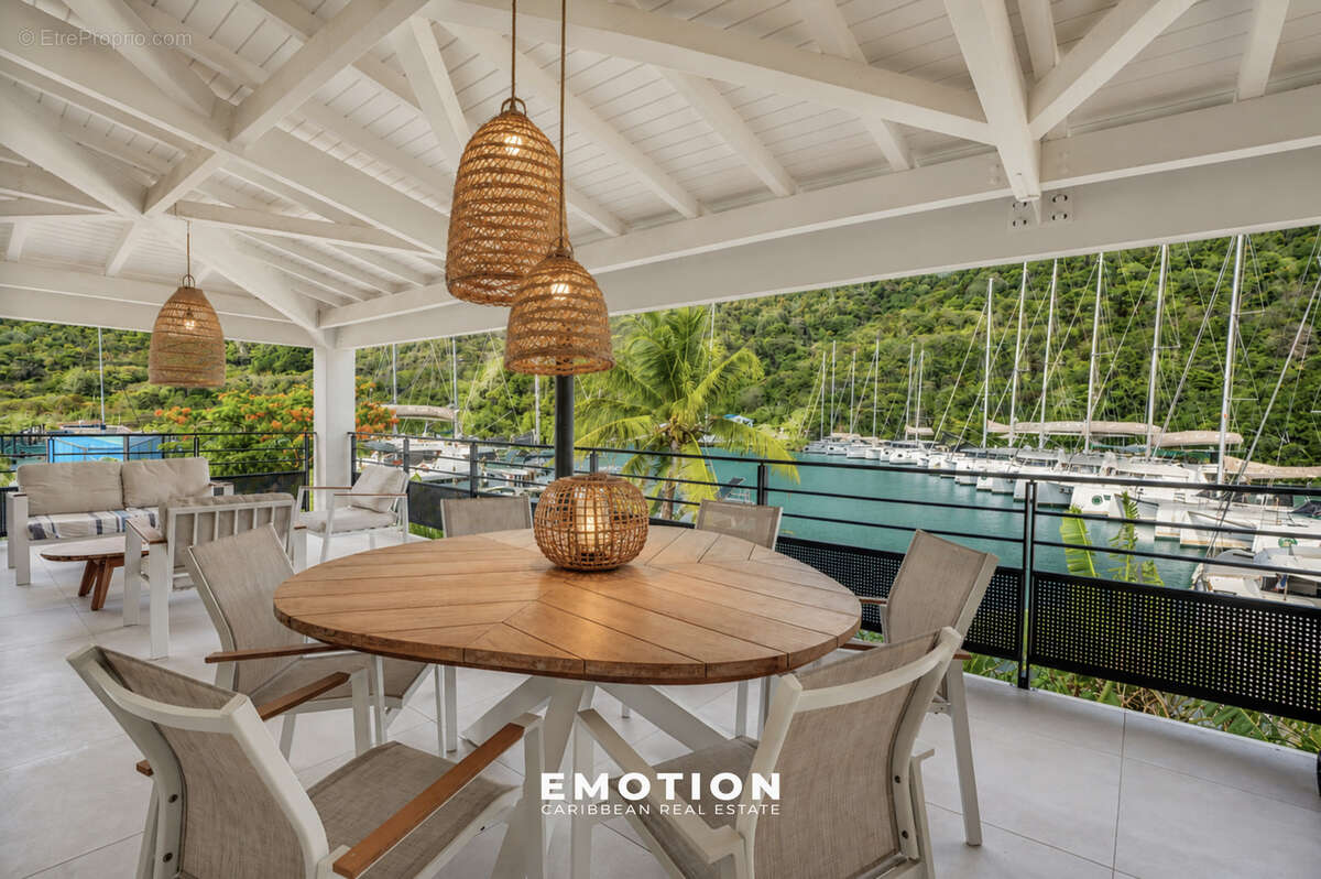 Duplex 140m2 - T3 - Vue marina Anse Marcel - photo 2