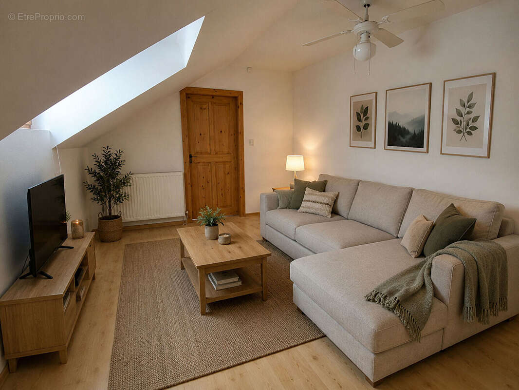 Charmant appartement 3 pièces à vendre au dernier étage en centre-ville de Cernay - photo 8