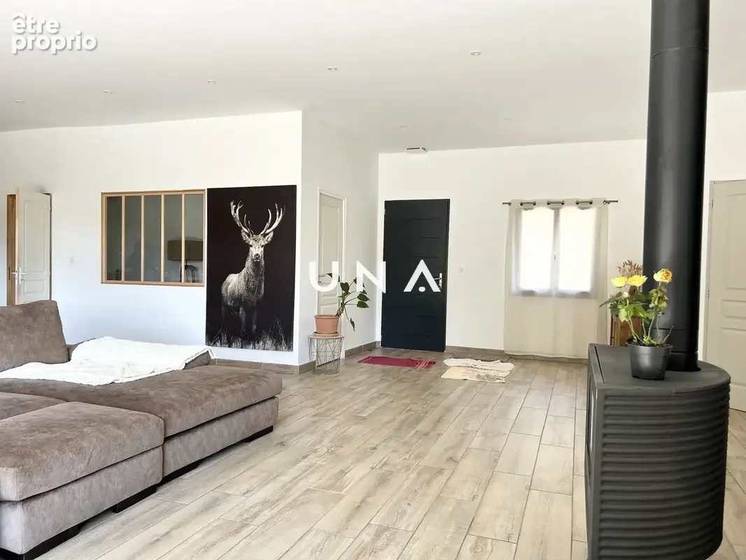 Grande maison de plain pied avec jardin a 12 km d'uzes - photo 7