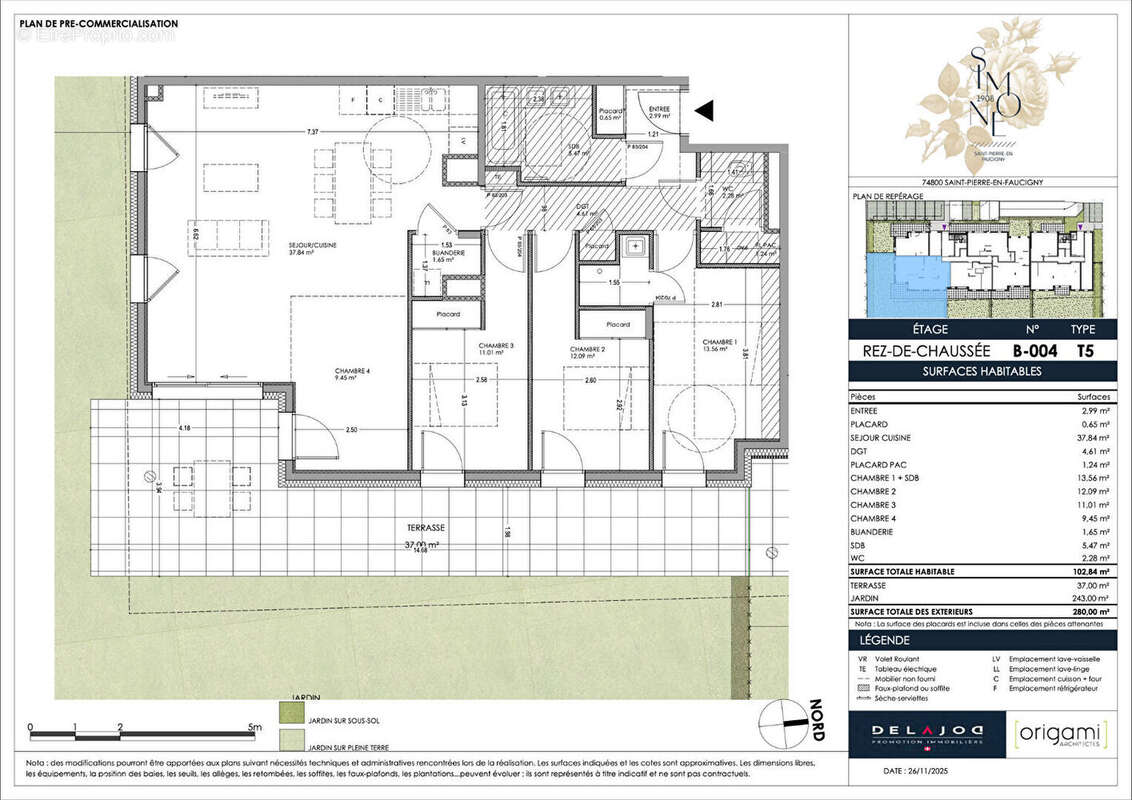 Appartement à SAINT-PIERRE-EN-FAUCIGNY