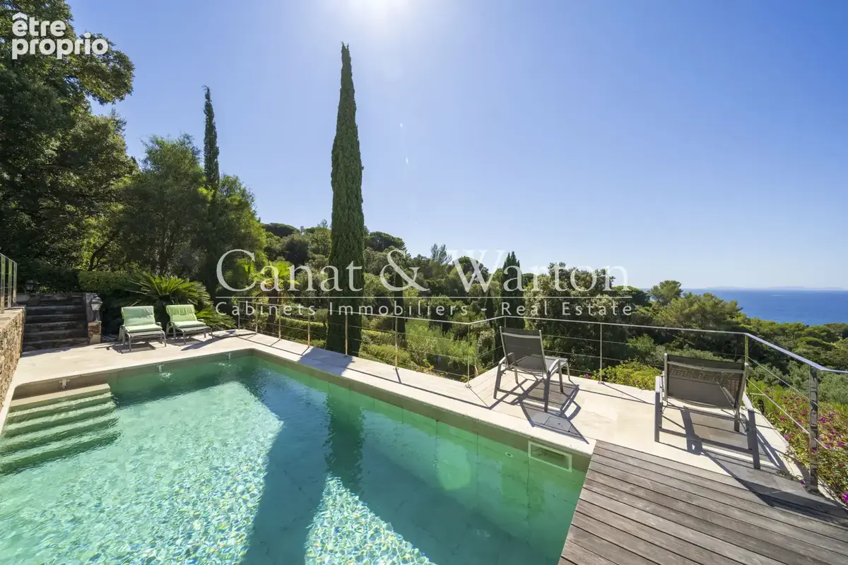 Proche de la plage de gigaro: villa avec piscine & vue mer panoramique - photo 7