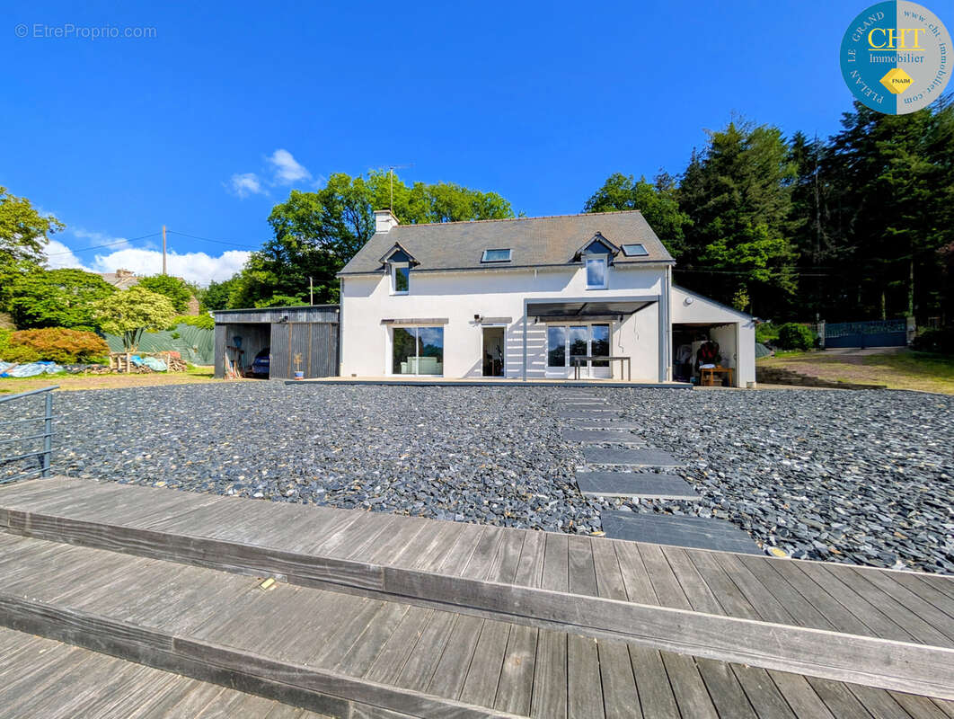 Exclusivité : magnifique maison et son étang privatif   paimpont (35380) avec cht immobilier - photo 26