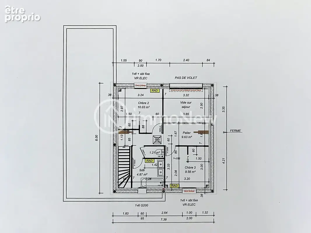 MAISON NEUVE trois chambres - Confort moderne à proximité directe du centre de BREHAL. - photo 5