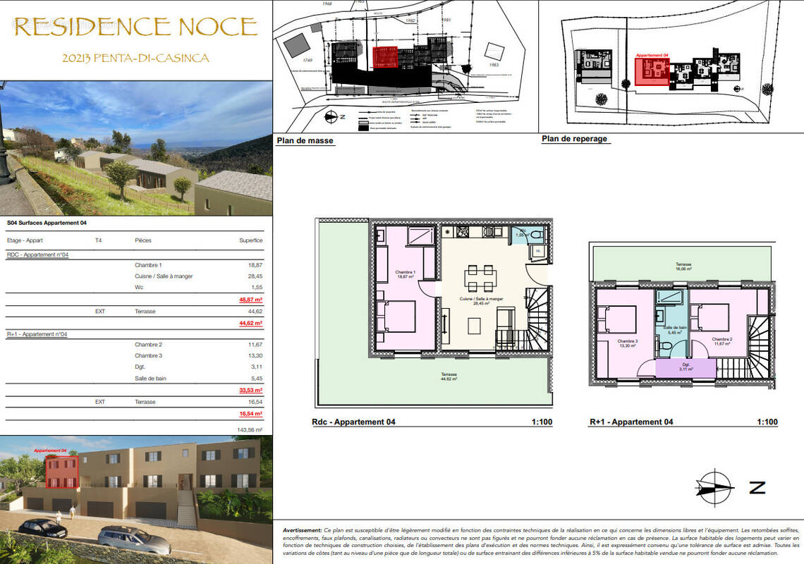 Appartement à PENTA-DI-CASINCA