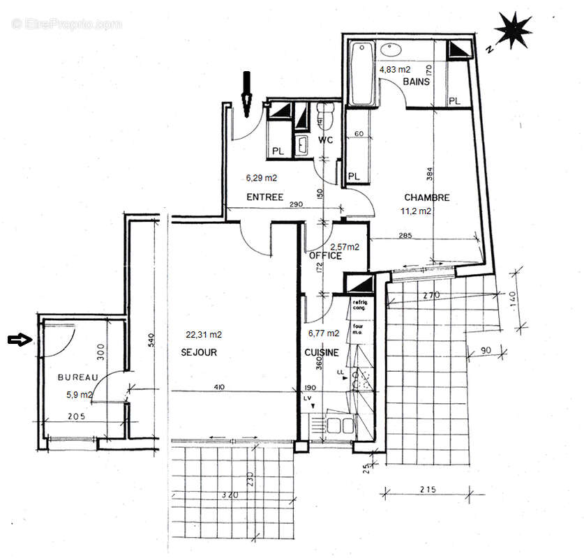 Appartement à PARIS-16E