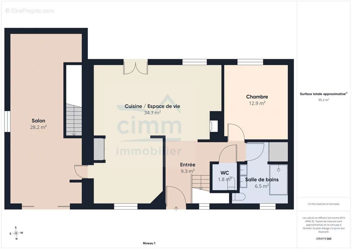 Maison de 138 m² sur un terrain de 10 340 m² - photo 2