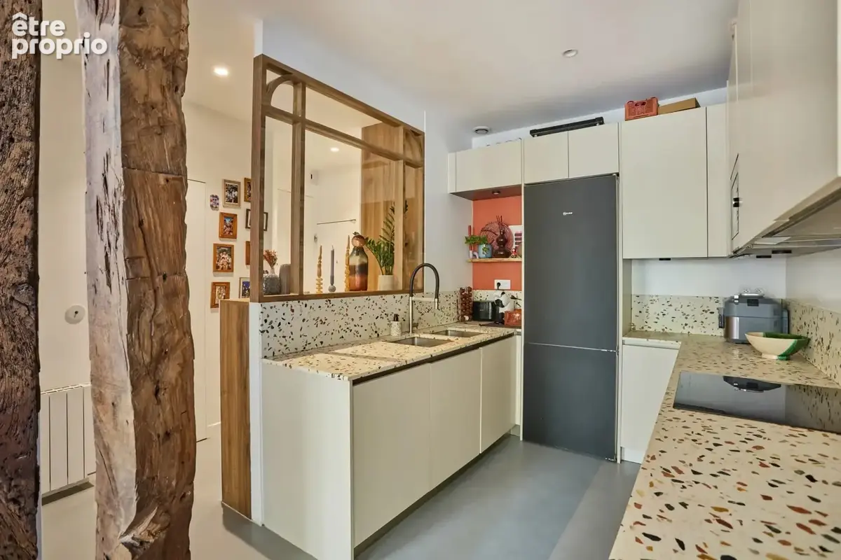 Haut-Marais / Place des Vosges – Appartement familial de 98 m² entièrement revisité par architecte - photo 6