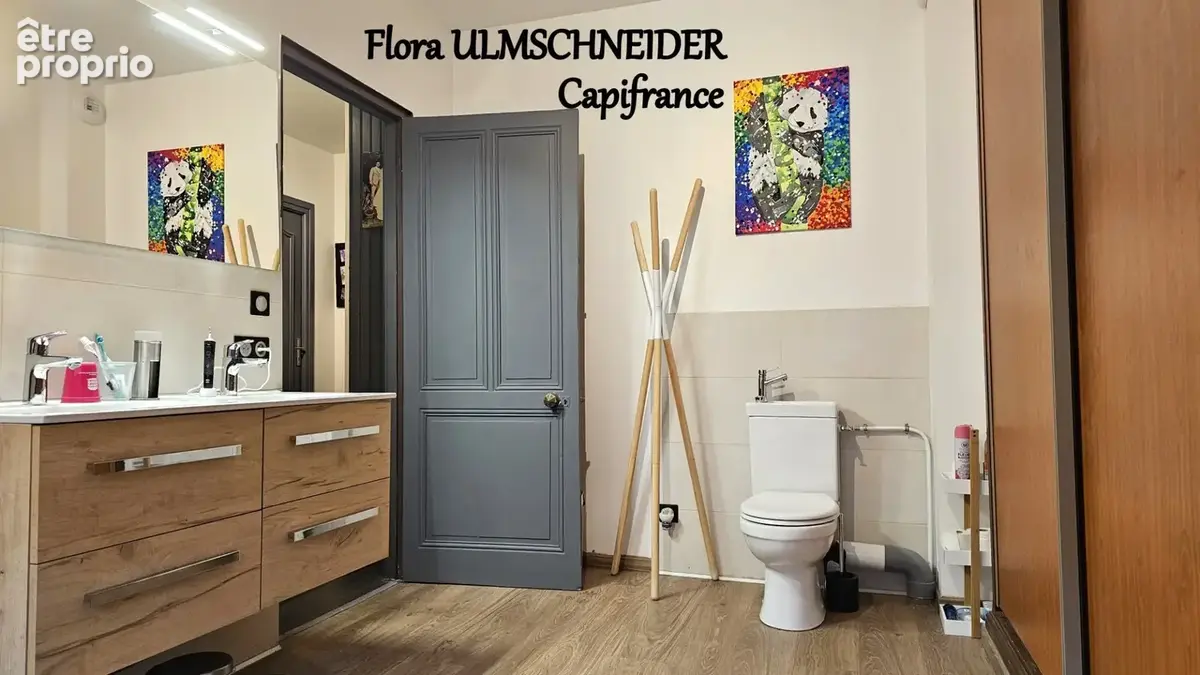 Authenticité et espace : grande maison mitoyenne en pierre avec 5 chambres à vendre à CHINDRIEUX avec garage et terrain proche d - photo 15
