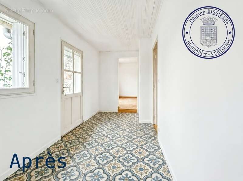  Vue Église Saint-Martin : Maison de ville avec jardin et accord pour surélévation - Rénovation "Zéro carbone" - photo 3