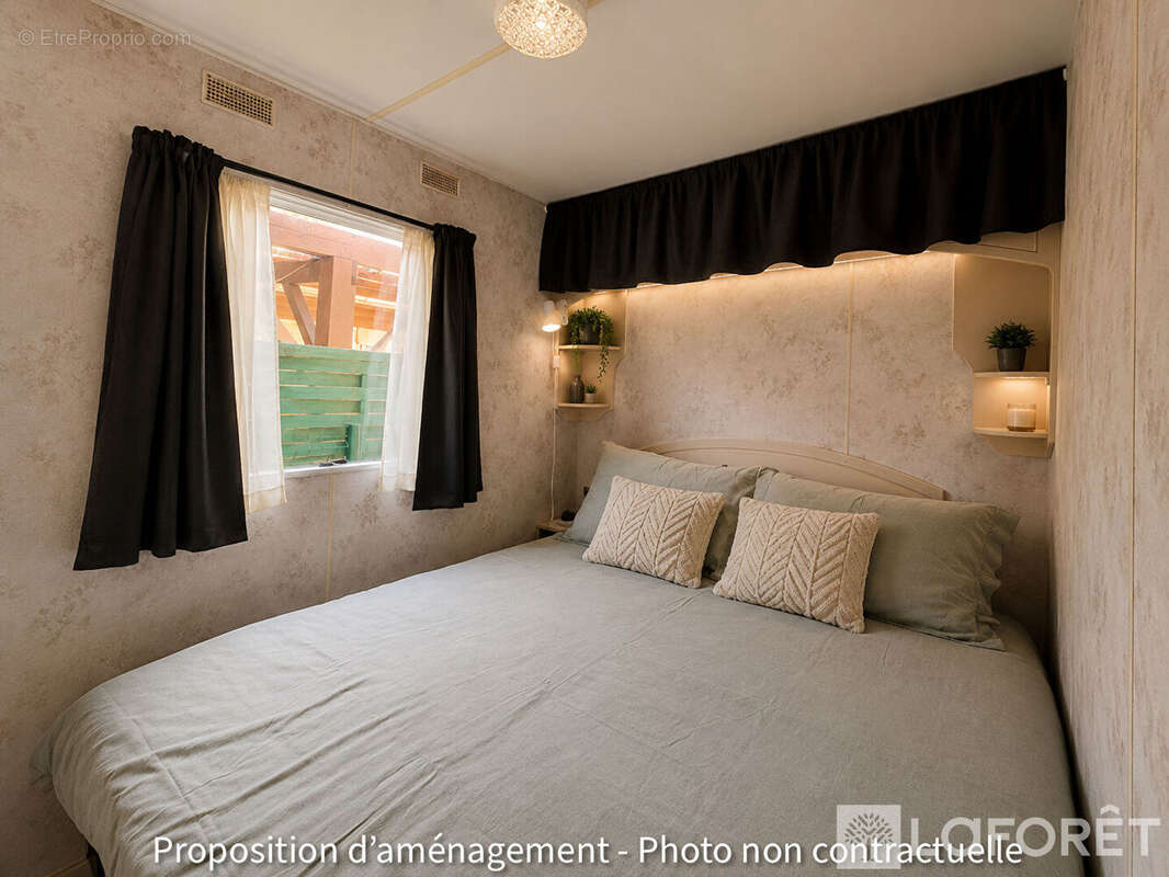 Navarrosse - Parcelle constructible en secteur UCk avec mobil-home, terrasse et dépendance - photo 11