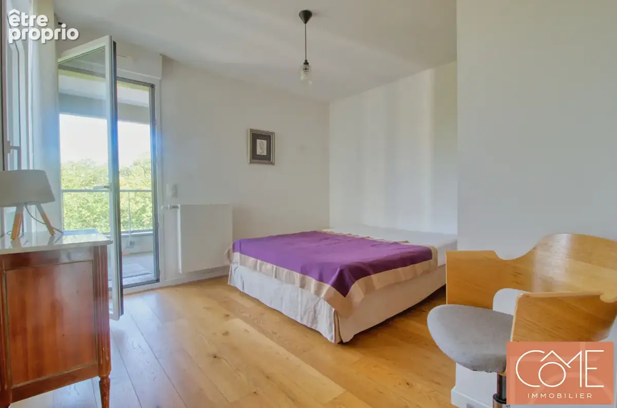 A vendre appartement type 4 - 80m² - terrasse exposee ouest - balcon - 2 stationnements en sous sol - proche centre ville et met - photo 3
