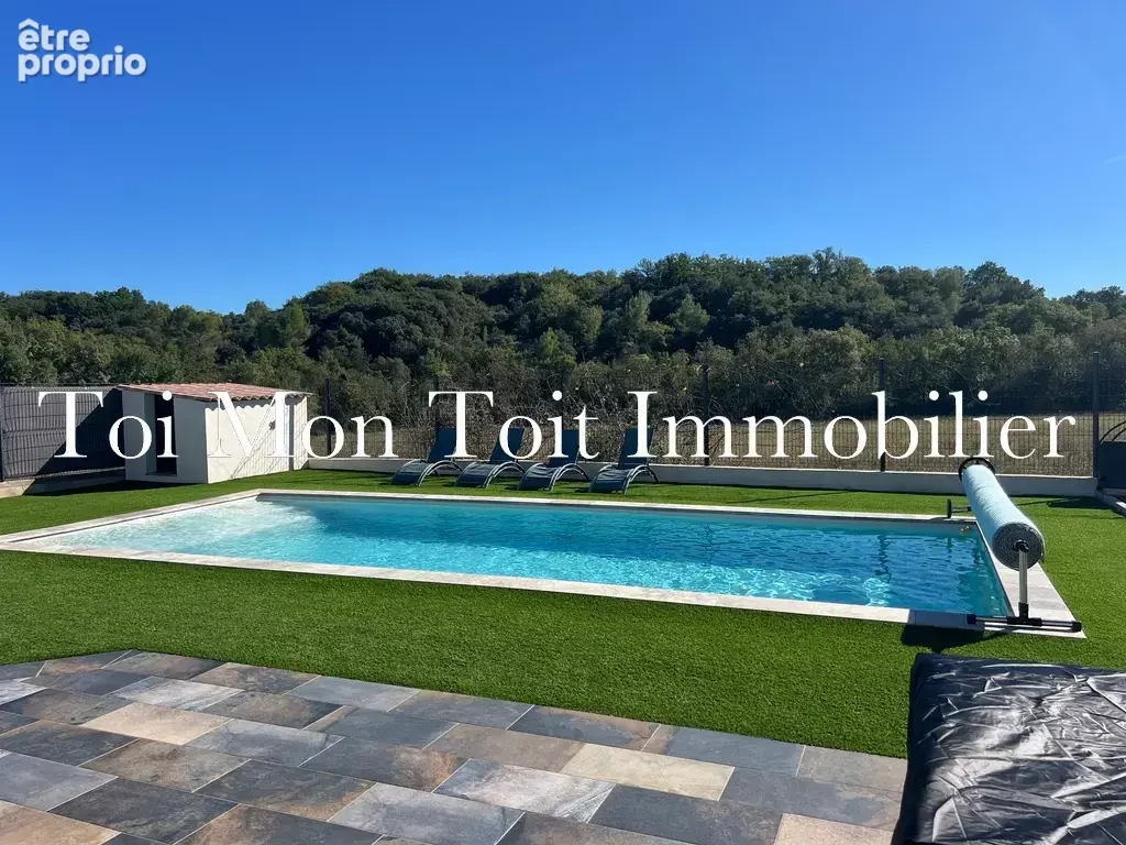 Quissac   villa f5 de plain-pied avec piscine sur 800 m2 de terrain clôturé - photo 13