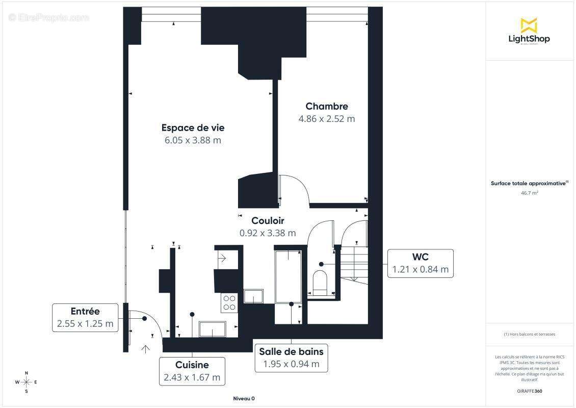 Appartement à BORDEAUX