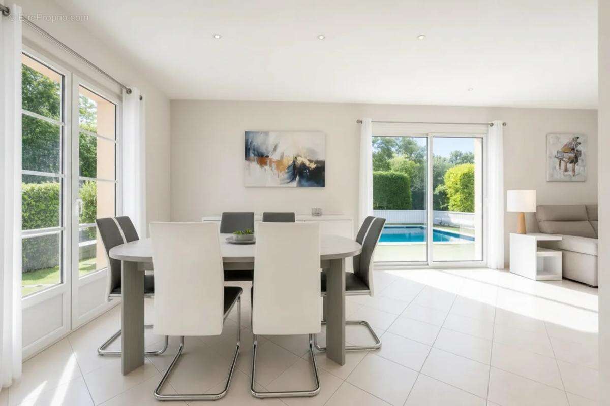 Maison plain-pied 5 pièces 114m² avec piscine - photo 4
