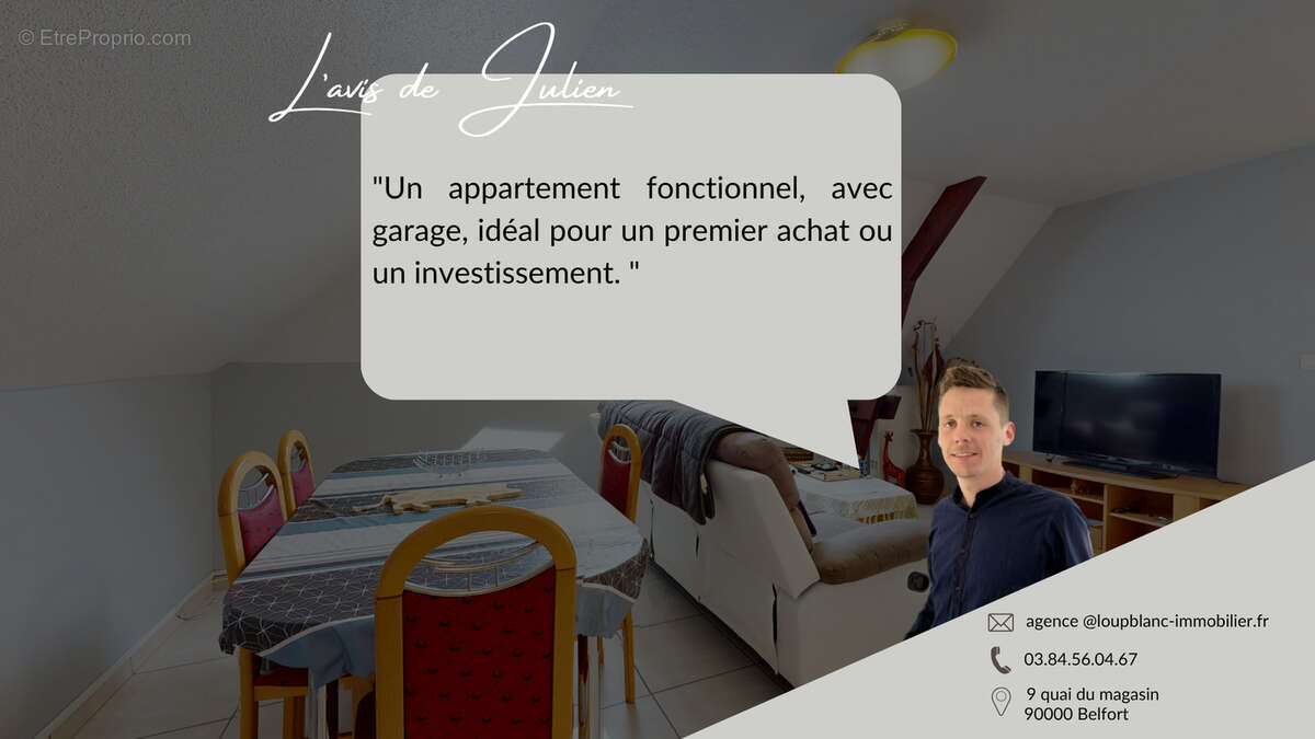 Appartement 3 pièces - Valdoie - photo 6