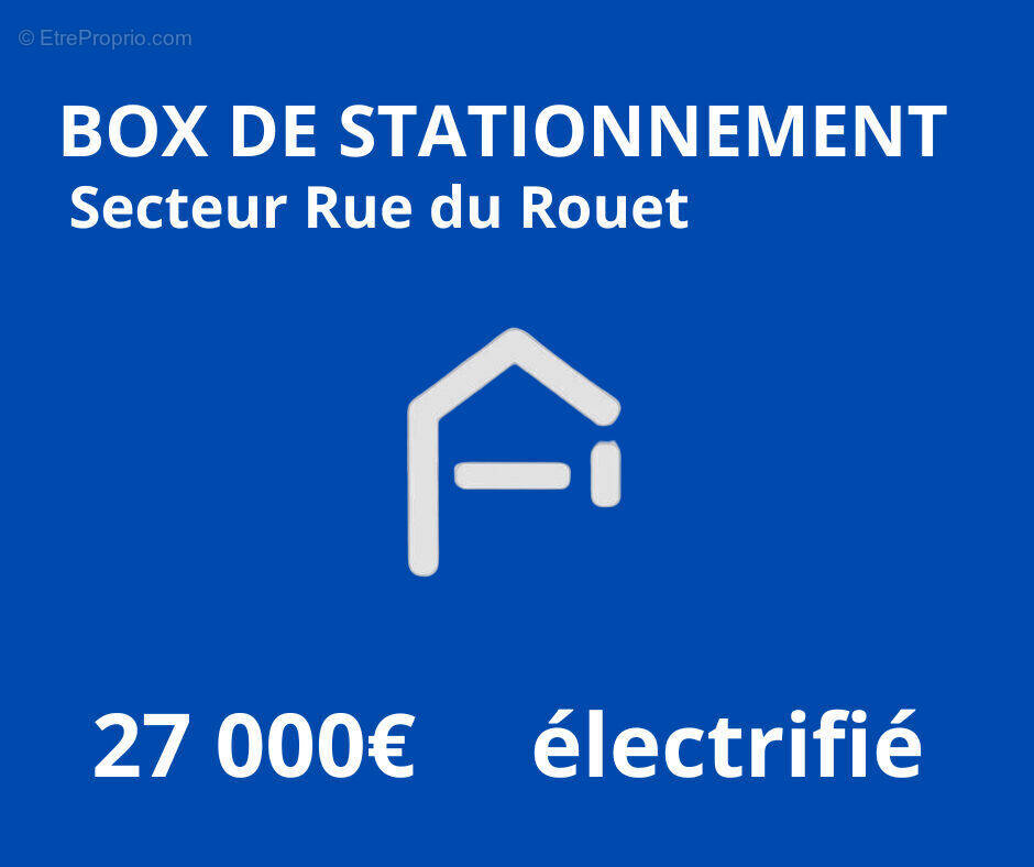 Parking à MARSEILLE-8E