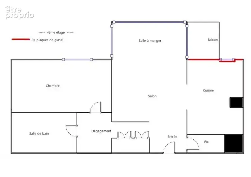 Paris 16e – Auteuil : Élégant 2 pièces de 53 m² au calme avec balcon – Vendu loué (bail nov. 2027) - photo 11