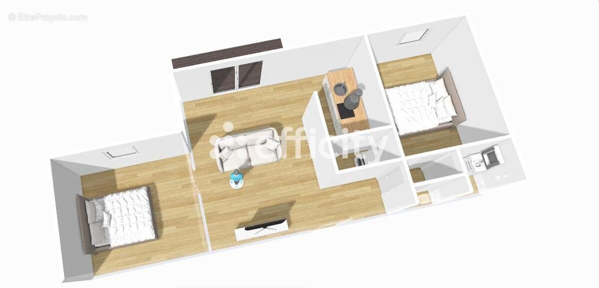 Appartement à SAINT-JEAN-D'ANGELY